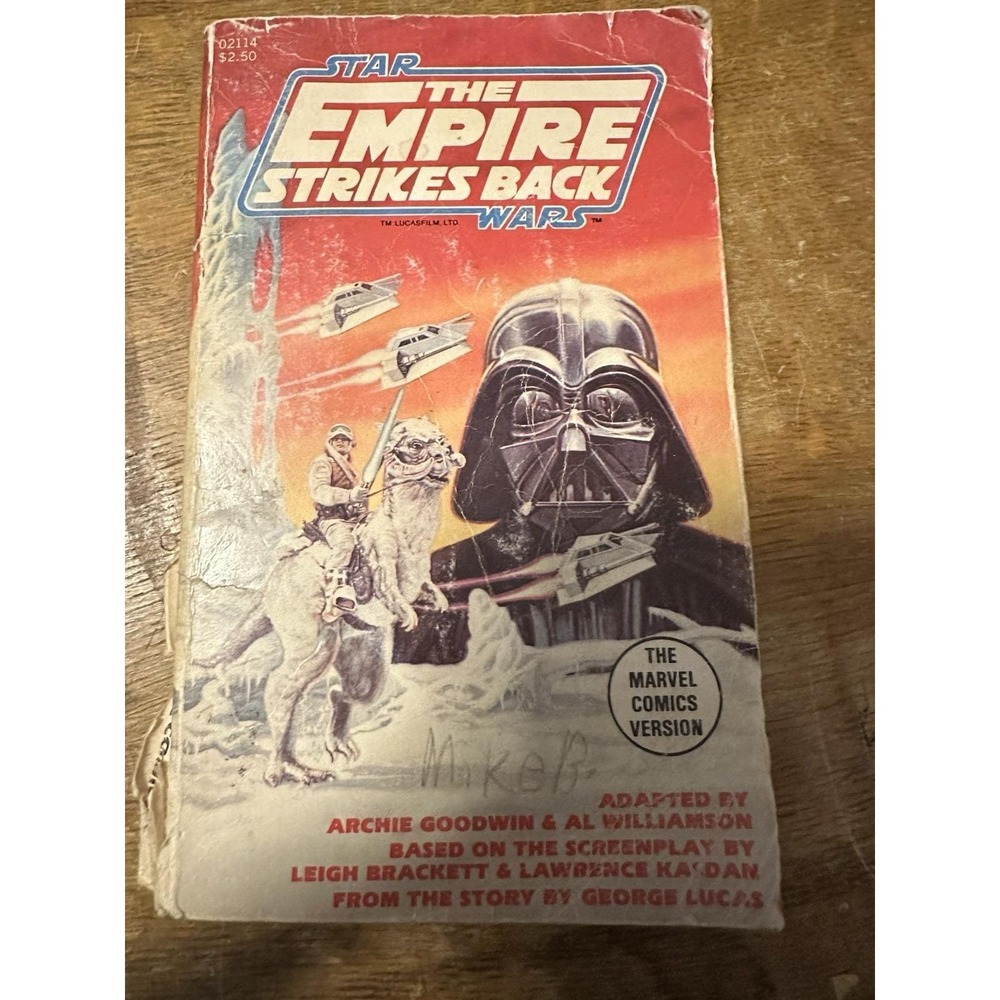Marvel Comics‎ Illustrated Paperback Empire Strikes Back First Edition 1980